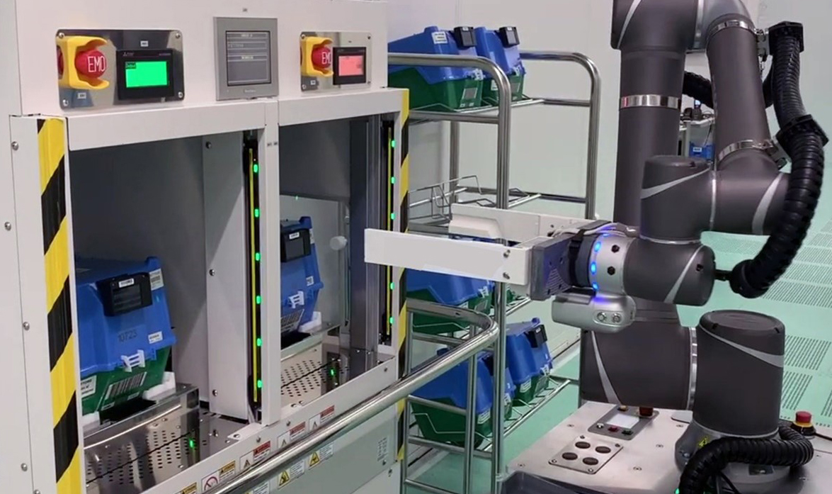 immagine di un braccio robotico
